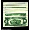 Image 1 : A Group of $2 Legals, Including:1928 $2 Choice CU, 1928D $2 Choice-Gem CU (5), AU, 1928F $2 Choice C
