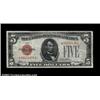 Image 1 : Fr. 1528* $5 1928C Legal Tender. Extremely Fine.A nice example of this popular star. Important notic