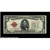 Image 1 : Fr. 1531* $5 1928F Legal Tender. About Uncirculated.A lovely example with just the lightest evidence
