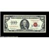 Image 1 : Fr. 1550 $100 1966 Legal Tender. Gem Crisp Uncirculated.A very nicely centered example of this short