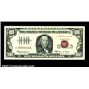 Image 1 : Fr. 1550* $100 1966 Legal Tender. About Uncirculated.While low numbers in this series are available.