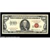 Image 1 : Fr. 1551 $100 1966A Legal Tender. Extremely Fine.A lightly circulated example of this scarce note. I