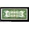Image 2 : Fr. 1601 $1 1928A Silver Certificate. Y-B Experimental Block. Choice Crisp Uncirculated.The left ser