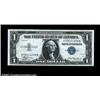 Image 1 : Fr. 1607 $1 1935 Silver Certificate. A-B Experimental Block. Gem Crisp Uncirculated.Beautifully cent