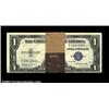 Image 1 : Fr. 1618 $1 1935H Silver Certificates. Pack of 100. Choice-Gem Crisp Uncirculated.An original pack o