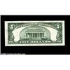 Image 2 : Fr. 1653/Fr. 1654 $5 1934C/1934D $5 Silver Certificates. Changeover Pair. Gem Crisp Uncirculated.A c
