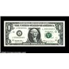 Image 1 : Fr. 1925-L $1 1999 Federal Reserve Note. Gem Crisp Uncirculated.A beautiful note bearing solid seria