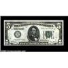 Image 1 : Fr. 1950-K $5 1928 Federal Reserve Note. Choice Crisp Uncirculated.Gem but for a tight bottom margin
