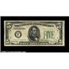 Image 1 : Fr. 1960-F $5 1934D Federal Reserve Note. Fine-Very Fine.A nice evenly circulated example of the rar
