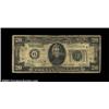 Image 1 : Fr. 2050-F* $20 1928 Federal Reserve Note. Very Good.One of the very scarcest stars in this series,.