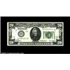 Image 1 : Fr. 2050-I $20 1928 Federal Reserve Note. Gem Crisp Uncirculated.The first of a consecutive pair of.