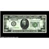 Image 1 : Fr. 2050-L $20 1928 Federal Reserve Note. Gem Crisp Uncirculated.Fresh, well centered, and fully gem