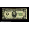 Image 1 : Fr. 2056-K* $20 1934B Federal Reserve Note. Fine-Very Fine.A very scarce star in any grade. Importan
