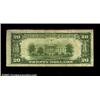 Image 2 : Fr. 2056-K* $20 1934B Federal Reserve Note. Fine-Very Fine.A very scarce star in any grade. Importan