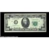 Image 1 : Fr. 2071-L* $20 1974 Federal Reserve Notes. Gem Crisp Uncirculated.A consecutive run of three stars,