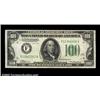 Image 1 : Fr. 2152-F $100 1934 Federal Reserve Note. Crisp Uncirculated.There is a partial bank stamp near the