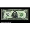 Image 1 : Fr. 2200-H $500 1928 Federal Reserve Note. Choice Crisp Uncirculated.A high end early $500 Fed from.