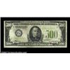Image 1 : Fr. 2201-G $500 1934 Light Green Seal Federal Reserve Note. Fine-Very Fine.An evenly circulated high