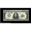 Image 1 : Fr. 2202-J $500 1934A Federal Reserve Note. About Uncirculated.There is a well hidden center fold, a