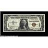 Image 1 : Fr. 2300 $1 1935A Hawaii Silver Certificates. Gem Crisp Uncirculated.A consecutive pair. 2 notes Imp