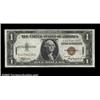 Image 1 : Fr. 2300 $1 1935A Hawaii Silver Certificates. Choice Crisp Uncirculated.A consecutive pair. 2 notes.