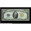 Image 1 : Fr. 2309 $10 1934A North Africa Silver Certificate. Gem Crisp Uncirculated.Bright, crisp, well cente