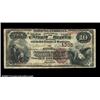 Image 1 : Amsterdam, NY - $10 1882 Brown Back Fr. 481 The Farmers NB Ch. # 1335A nice pen signed Brown Back fr