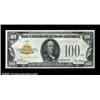 Image 1 : Fr. 2405 $100 1928 Gold Certificate. Choice Crisp Uncirculated.An acceptably centered and very brigh