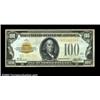 Image 1 : Fr. 2405 $100 1928 Gold Certificate. Extremely Fine+++.There is evidence of foxing, most prominently