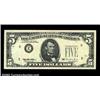Image 1 : Fr. 1984-E $5 1995 Federal Reserve Note. Gem Crisp Uncirculated. The green ink from the third printi