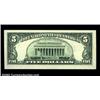 Image 2 : Fr. 1984-E $5 1995 Federal Reserve Note. Gem Crisp Uncirculated. The green ink from the third printi