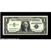 Image 1 : Fr. 1621 $1 1957B Silver Certificate. Gem Crisp Uncirculated. Mismatched serial numbers U37033086A/U