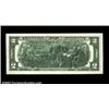 Image 2 : Fr. 1935-L $2 1976 Federal Reserve Note. About Uncirculated. Shifted third printing, resulting in a.
