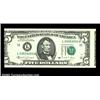 Image 1 : Fr. 1980-L $5 1988A Federal Reserve Note. Choice Crisp Uncirculated. A shifted third printing has ca