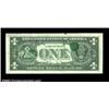 Image 2 : Fr. 1911-D $1 1981 Federal Reserve Note. Choice Crisp Uncirculated. A great foldover error, where th