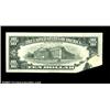 Image 2 : Fr. 2026-J $10 1981A Federal Reserve Note. Extremely Fine. A very neat accordion fold, with an obstr