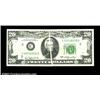 Image 1 : Fr. 2072-C $20 1977 Federal Reserve Note. Extremely Fine.A vertical gutter fold bisects Jackson's po