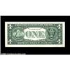 Image 2 : Fr. 1922-J $1 1995 Federal Reserve Note. Gem Crisp Uncirculated. A lovely dark 100% back on face off