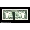 Image 2 : Fr. 1976-B $5 1981 Federal Reserve Note. Gem Crisp Uncirculated. The middle of the reverse has a nic