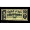 Image 1 : Fr. 1 $5 1861 Demand Note Fine. A decent Demand Note with good signatures and excellent margins. The