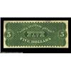 Image 2 : Fr. 2 $5 1861 Demand Note Very Fine. A solid and good-looking Demand Note, problem-free save for a s