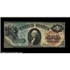 Image 1 : Fr. 18 $1 1869 Legal Tender About New. The only sign of circulation is a single center fold, but the