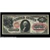 Image 1 : Fr. 27 $1 1878 Legal Tender CGA Choice Uncirculated 64. This pretty note, with its bright red overpr
