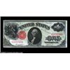 Image 1 : Fr. 36 $1 1917 Legal Tender About New. The red seal and serial numbers have bled through to the back