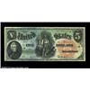 Image 1 : Fr. 64 $5 1869 Legal Tender Choice About New. This pretty Rainbow Pioneer has excellent color and ve