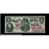 Image 1 : Fr. 67 $5 1875 Legal Tender Gem New. A broadly margined, bright example of this "B" Series note. The