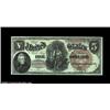 Image 1 : Fr. 72 $5 1880 Legal Tender Choice About New. Huge margins, ideal centering and deep, original embos