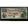 Image 1 : Fr. 99 $10 1878 Legal Tender CGA Choice Uncirculated 63. Fr. 99 is a rather scarce number, with only