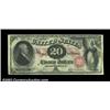 Image 1 : Fr. 128 $20 1875 Legal Tender CGA Gem Uncirculated 65. Far scarcer than the Fr. 129 with which this.