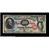 Image 1 : Fr. 129 $20 1878 Legal Tender CGA Gem Uncirculated 66. A lovely, broadly margined example, printed o